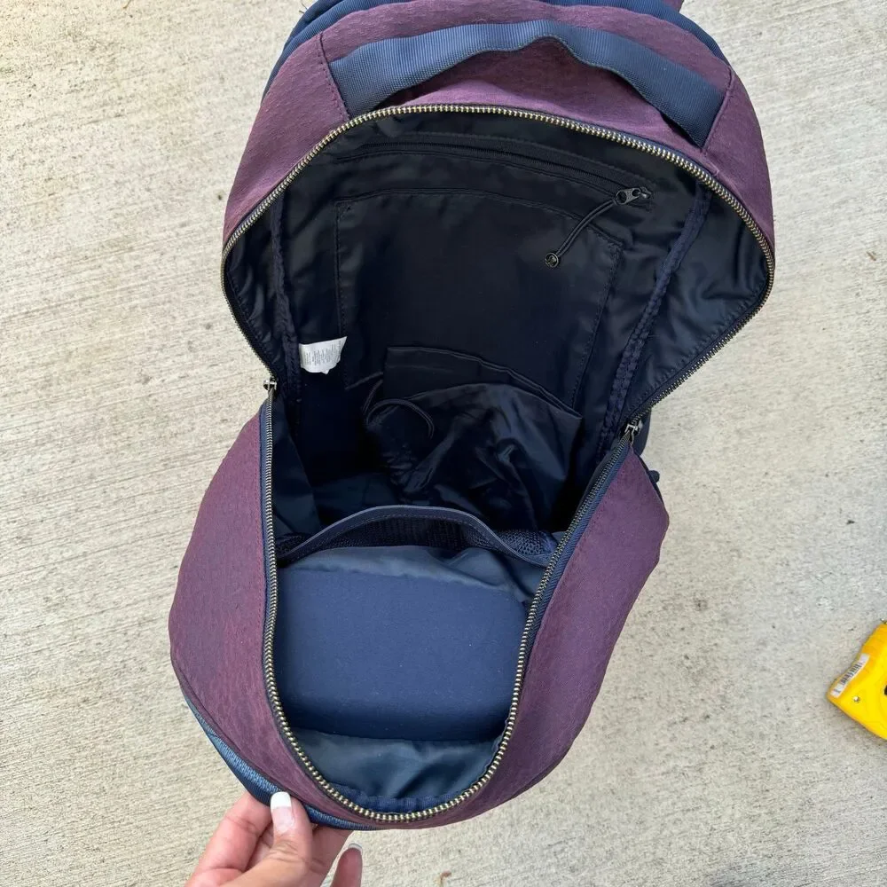 Lululemon Athletica Purple Backpack